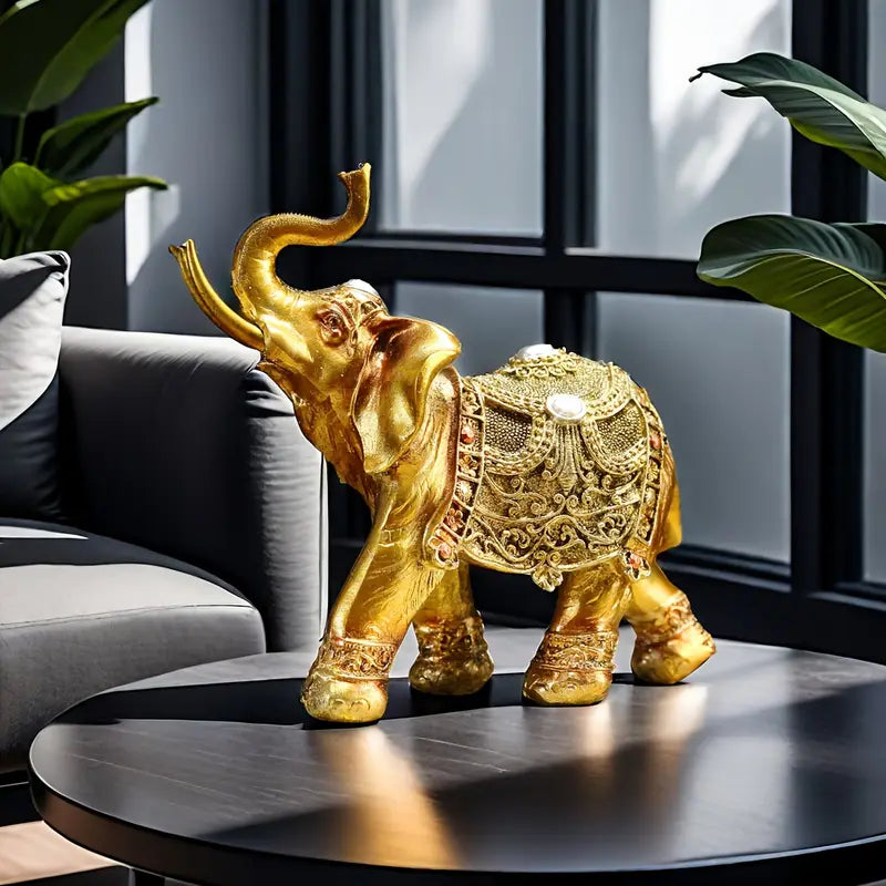 Vintage-Style Elephant statue