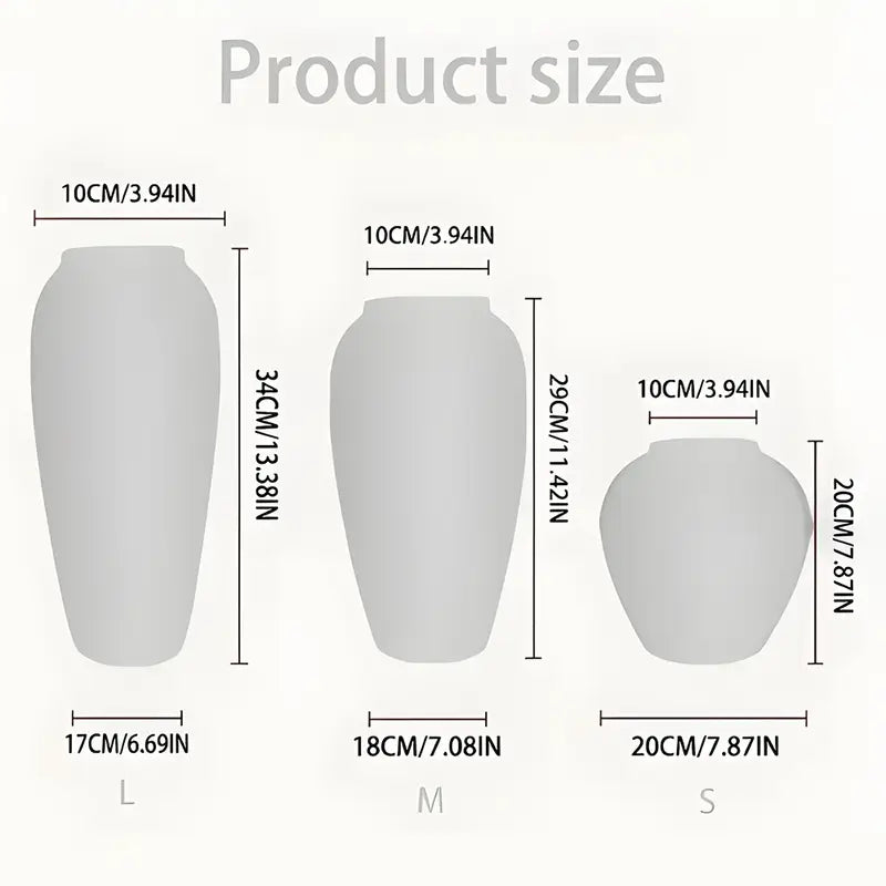 White Speckled Ceramic Planter