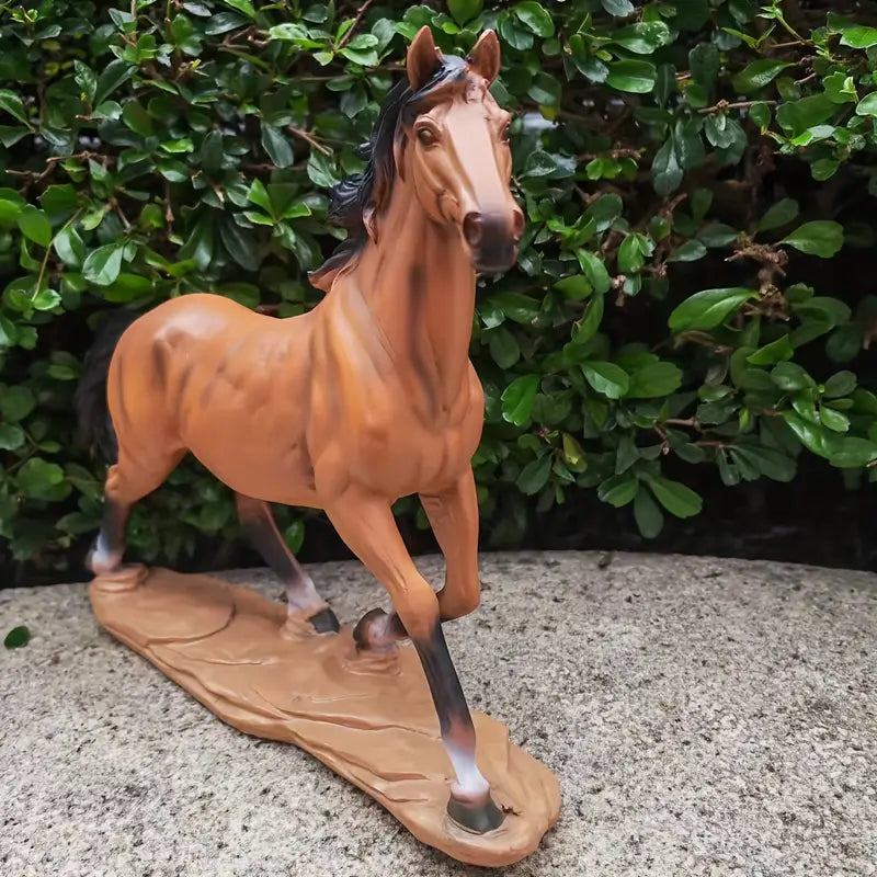 Brown Horse Figurine Decor